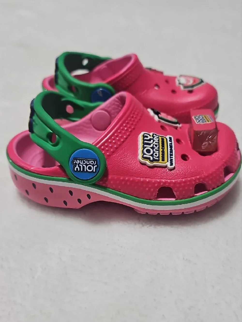 CROCS Jolly Rancher Classic Clogs w/ Charms *LIMITED EDITION*